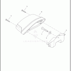 FLHTCUTG 1MAF TRI GLIDE ULTRA (2023) TAIL LAMP AND TURN SIGNALS, REAR - FLHTCUTG -HDI