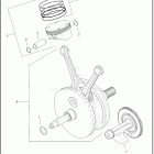 FLRT 1MCP FREEWHEELER (2022) PISTONS AND FLYWHEEL ASSEMBLY - MILWAUKEE-EIGHT® 1...