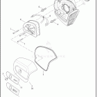 FLTRX 1KHC ROAD GLIDE (2022) AIR CLEANER - FLHR, FLHT, FLHTK, FLHX, FLTRK, FLTR...