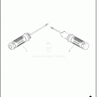 FLTRXSE 1TC6 CVO ROAD GLIDE (2025) Дроссельное управление