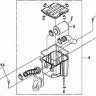 DS 250 CVT Воздухозаборник