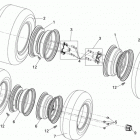 DS 250 CVT Wheels and tires