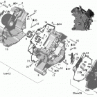 Outlander 800 STD Crankcase outlander