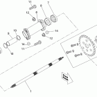 Mini DS X 90cc 4T Black Привод колес задний