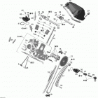 Outlander 500 STD Головка цилиндров задняя