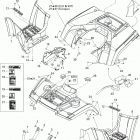 Outlander 400 EFI XT Body and accessories 1, xt