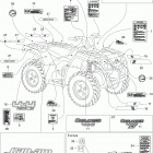 Outlander 400 STD Наклейки