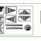Mini DS X 90cc 4T Black Наклейки и аксессуары