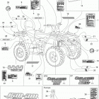 Outlander MAX 400 STD Наклейки