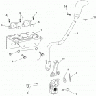 Mini DS 90cc 4T Jaune Рычаг переключения