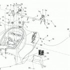 DS 250 NA, CE & INT 09- rear fender europe