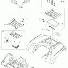 Outlander 400 STD Передние и задние поддоны STD