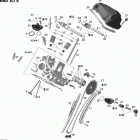 Outlander 650 STD Головка цилиндров задняя