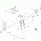 Mini DS X 90cc 4T Black Руль