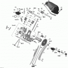 Outlander 800 STD Головка цилиндров задняя