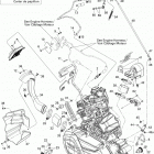 Outlander 800 STD Двигатель и крепление