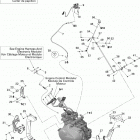 Outlander MAX 400 EFI STD Двигатель и крепление