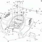 DS 250 NA, CE & INT 09- rear fender international