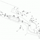 Mini DS X 90cc 4T Black Глушитель