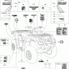 Outlander 800 STD Наклейки