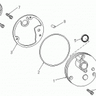 Mini DS 90cc 4T Jaune Масляный насос