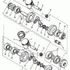 SRX440E Коленвал,поршни