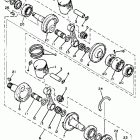 SS440E Коленвал,поршни