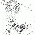 ET250E Flywheel magneto et250c
