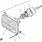 ET 250 Headlight et250c - d - e