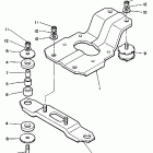 SRX 440 Крепление двигателя