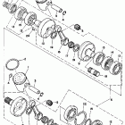 SRX 440 Коленвал и поршни