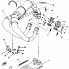 SRX 440 Выхлопная система