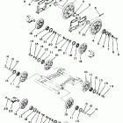 SRX 440 Задняя ось - колеса