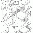 SRX 440 Радиатор