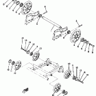 GP 440 Задняя ось - колеса