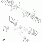 GS 340 Задняя ось - колеса