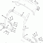 GS 340 Кронштейн крепления (паук рулевой)
