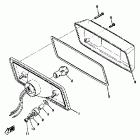 SL 338 Задний фонарь