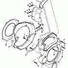 SL 292 Fan case - air shroud sl292b