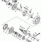 SL 292 Rear axle sl292c