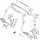 GP 433 Кронштейн крепления (паук рулевой)