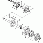 SL 292 Front axle sl292c