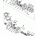 SW 433 Коленвал и поршни