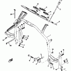 SW 433 Кронштейн крепления (паук рулевой)