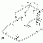 SL 433 Бампер, Багажник. Брызговик
