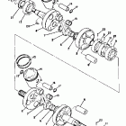 SL 338 Коленвал и поршни