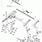GP 643 Кронштейн крепления (паук рулевой)