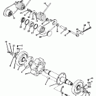 SL 338 Задняя ось