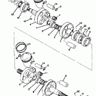 SL 338 Crank & piston