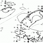 TRX250X Переднее крыло